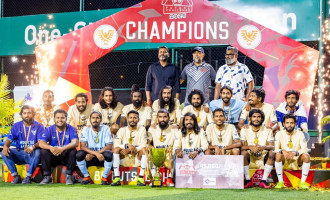 ބީ.ޖީ ފުޓްސަލް ޗެލެންޖުގެ ފައިނަލް މެޗު ޝަރަފްވެރިކޮށްދެއްވީ ސްޕޯޓްސް މިނިސްޓަރ